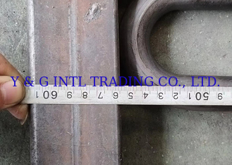 أنبوب U المنحني الخالي من اللحام من الفولاذ المقاوم للصدأ الساطع للفحص NDT UT معتمد ISO9001