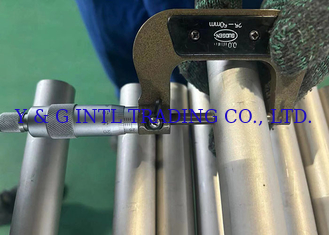 أنابيب التيتانيوم السلسة المتوفرة في الصف 1 والصف 3 معيار ASTM B338