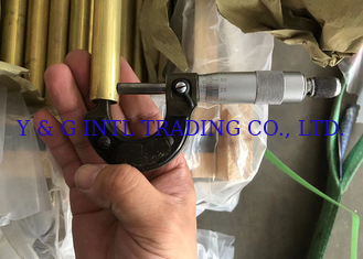 ASTM B75 أنبوب سبيكة النحاس ذات الطول القابل للتخصيص للكهرباء