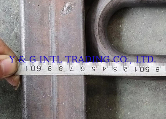 أنبوب U المنحني الخالي من اللحام من الفولاذ المقاوم للصدأ الساطع للفحص NDT UT معتمد ISO9001