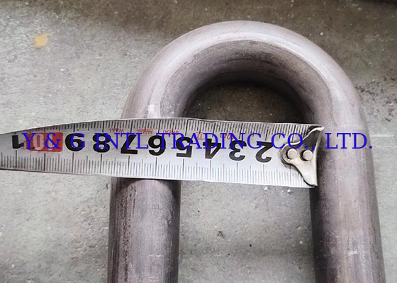 أنبوب غير ثانوي من الفولاذ المقاوم للصدأ بدون خيوط U Bend Tube En10204.3.2B Mtc معيار ASTM/DIN/JIS