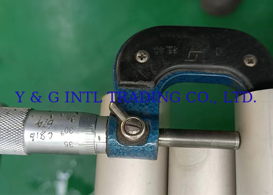 Wisent076 ASTM B338 أنابيب التيتانيوم من سبيكة مستديرة ذات سطح ممزق