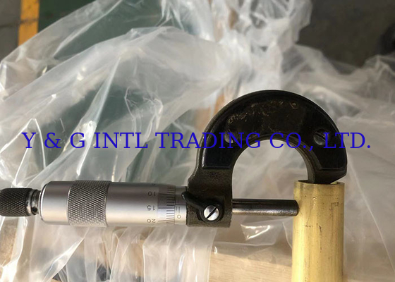 التسامح ± 0.05mm المخصصة القطر الداخلي أنبوب سبيكة النحاس