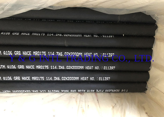أنابيب الفولاذ الكربوني المسال ASTM A53 بدون خيوط لتوصيل السوائل تحت الضغط الصناعي