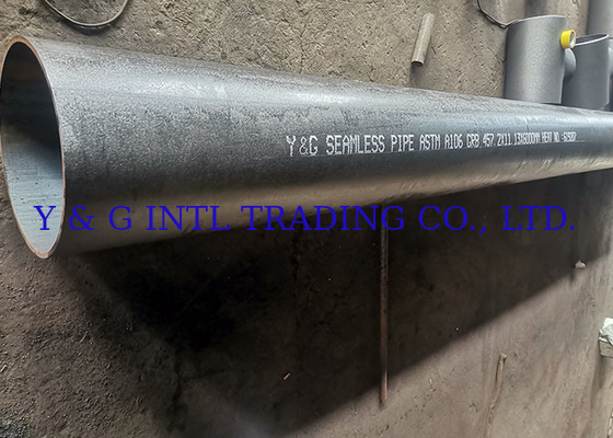 أنابيب أنابيب الفولاذ الكربوني مع نهايات مطوية في ASTM A53 ASTM A106