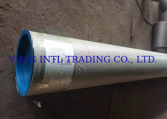أنابيب أنابيب الفولاذ الكربوني مع نهايات مطوية في ASTM A53 ASTM A106