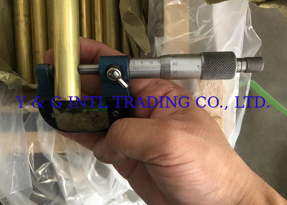ASTM B75 أنبوب سبيكة النحاس ذات الطول القابل للتخصيص للكهرباء