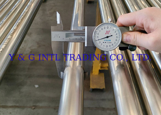 النحاس الدقيق النيكل 90 10 الأنابيب الفضة المطلية الباردة للصناعة