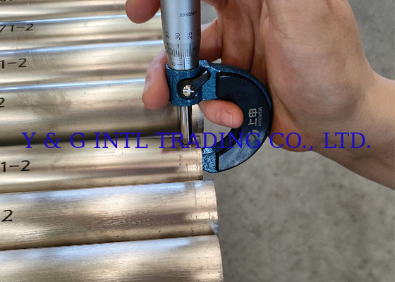 ASTM B75 الصيغة القياسية للأنابيب المصنوعة من سبيكة النحاس المطاطية باردة مخصصة
